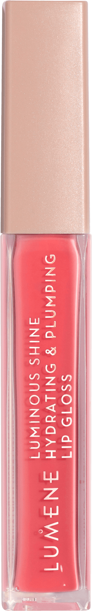 Lumene Luminous Shine Hydrating & Plumping Lip Gloss 4 Peach Pink