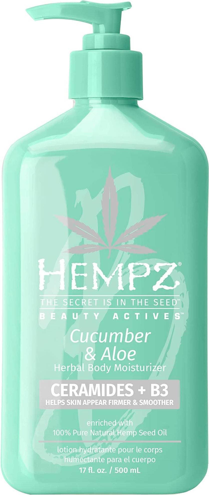 Hempz Body Lotion Cucumber & Aloe Herbal Daily Moisturizing 500ml