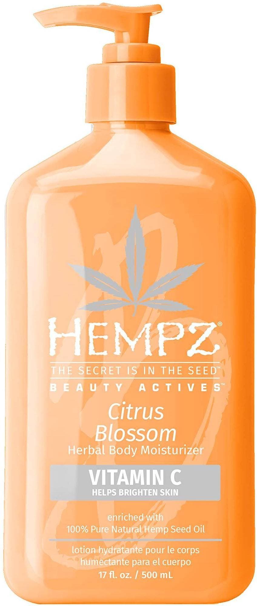 Hempz Citrus Blossom Herbal Body Moisturizer With Vitamin C 500ml