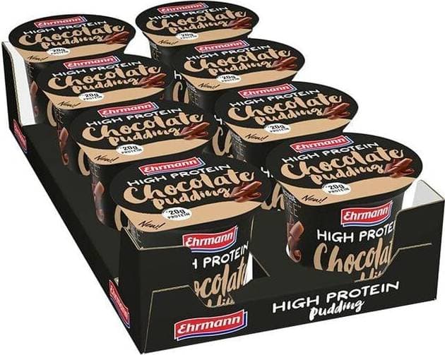 Ehrmann Protein Pudding Chocolate 200g 8 st