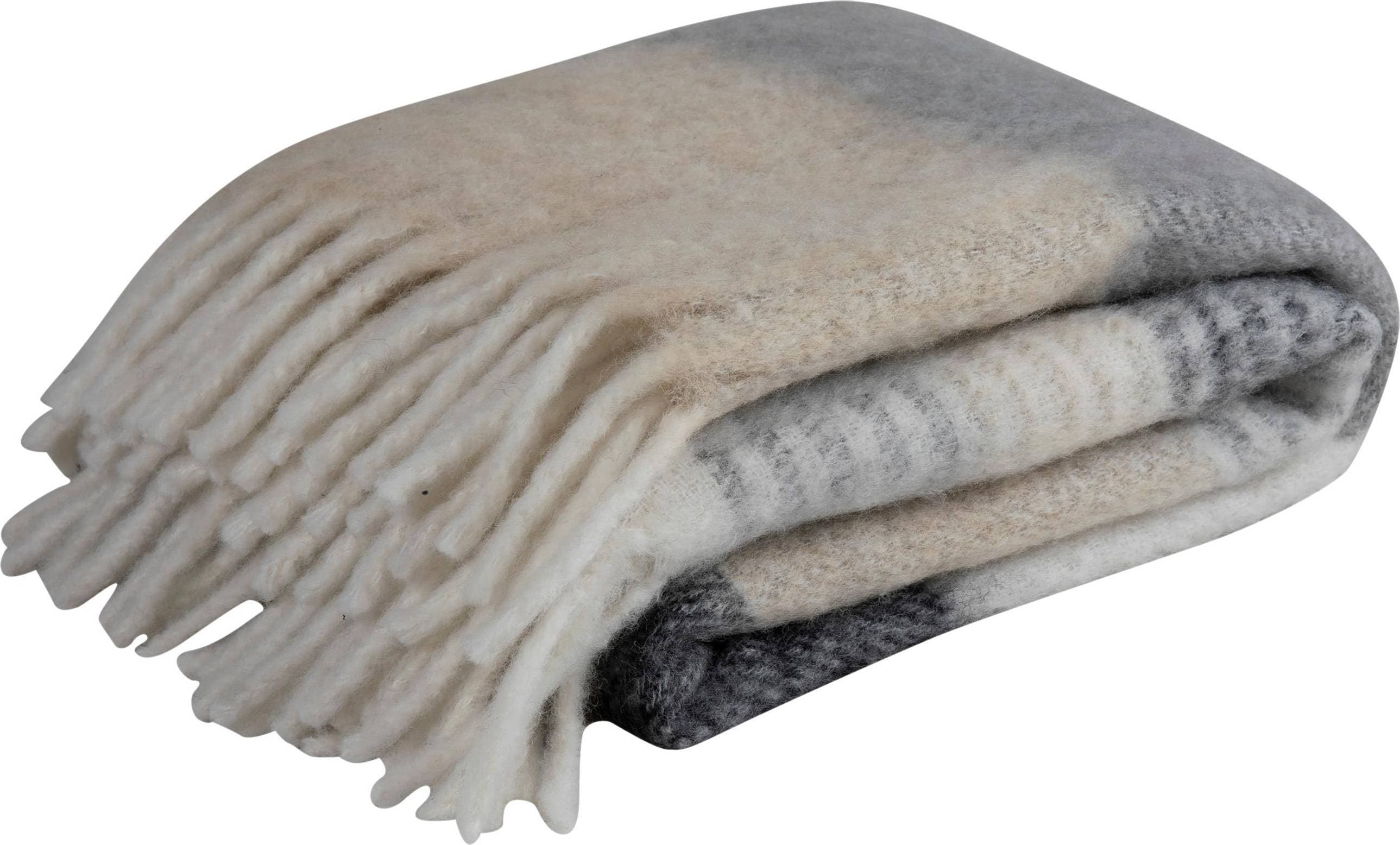 Brafab Honung pläd Filt Beige, Grå, Grön, Blå, Röd (170x130cm)
