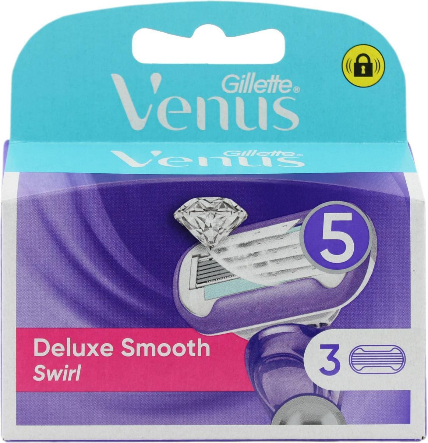 Gillette Venus Deluxe Smooth Swirl 3 pcs