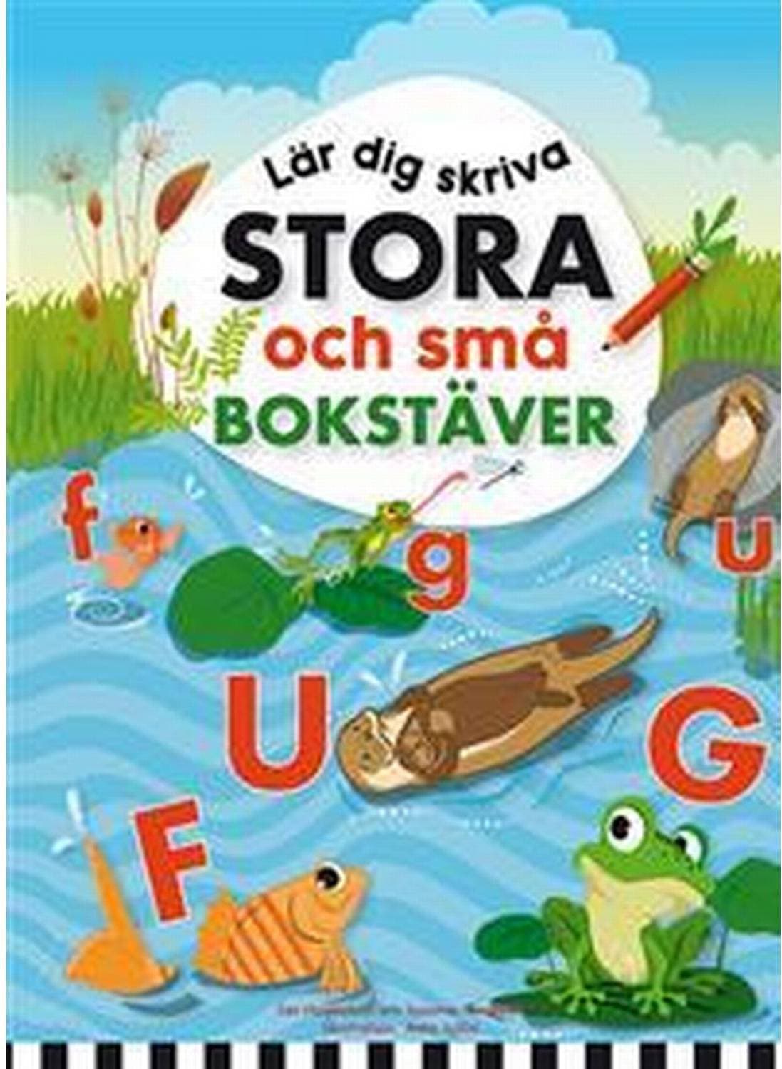 Lär dig skriva stora och små bokstäver (Häftad, 2021)