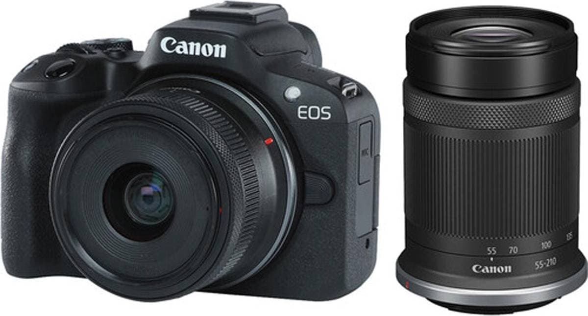 Canon EOS R50 + RF-S 18-45mm + 55-210mm IS STM