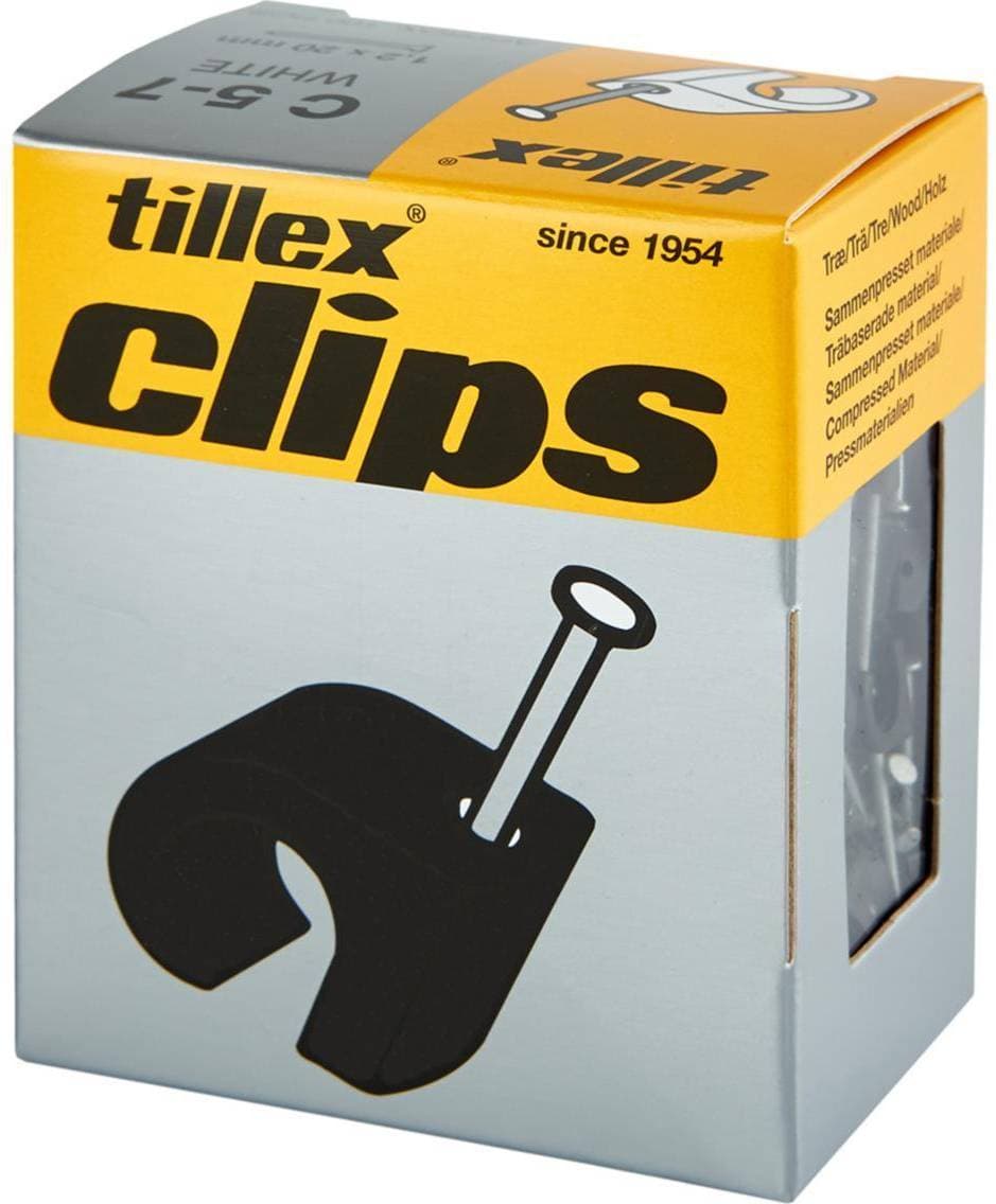 Tillex Tillex Clips 14-20mm (2,0x35mm spik) Svart (100/pak)