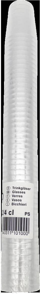 Plastglas snapsglas 2 cl 4 cl H:52 mm PS klar (50 stk