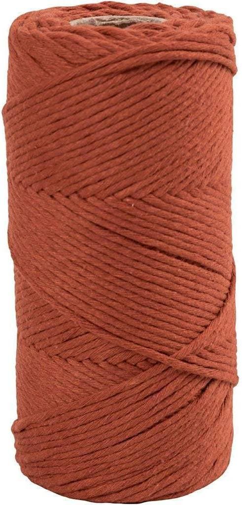 Creativ Company Craft Kit Macramé Cord Burnt Orange