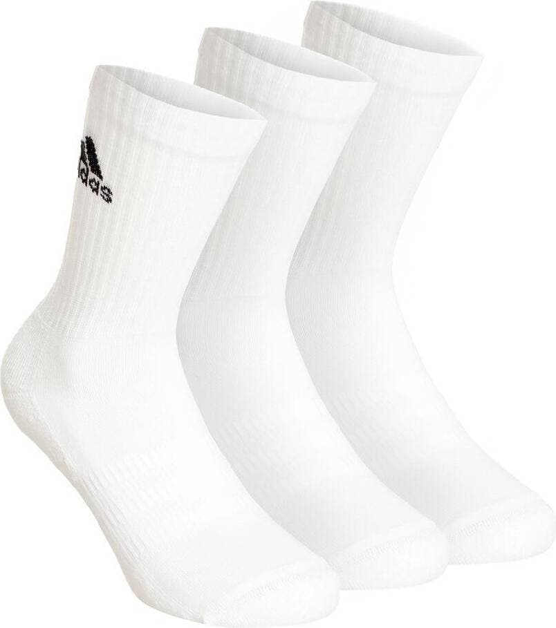 adidas Sportswear Cushioned Crew Socks 3-packs - White/Black