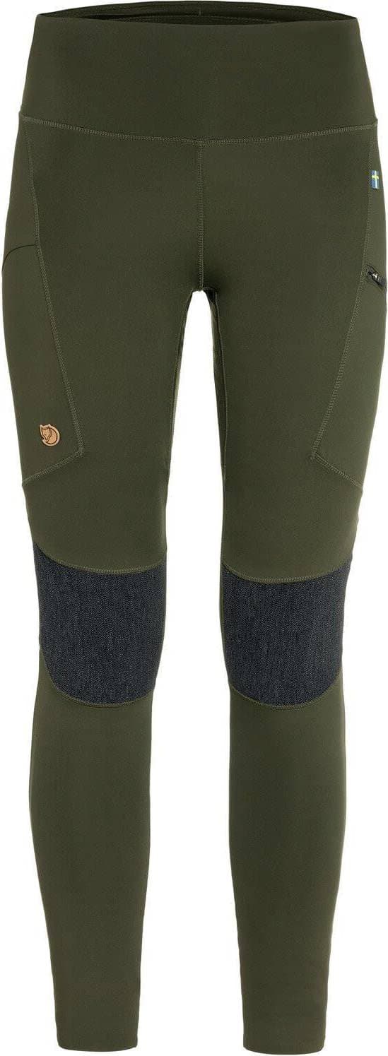 Fjällräven Ws Abisko Trekking Tights Hd (GREEN (DEEP FOREST/662) (XXS)