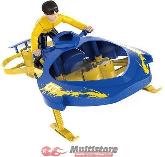 Amewi 25311 blå/gul extrem luftcykel med kontrollarmband 2,4 GHz, RTF