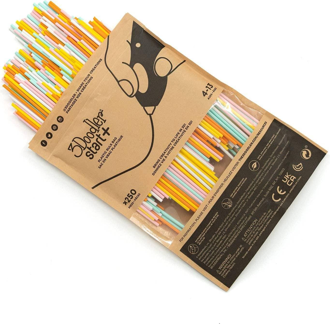 3doodler 3DS-ECO-MIX1-250 Påfyllningspåse Mix