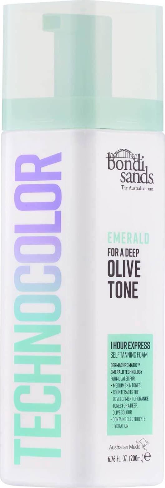 Bondi Sands Technocolor Emerald 1 Hour Express Self Tanning Foam 200ml
