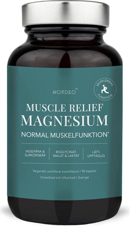 Nordbo Muscle Relief Magnesium 90 st