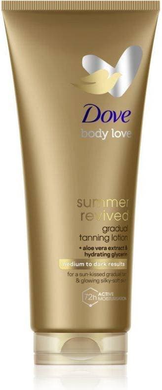 Dove Summer Revived Self-Tanning Body Lotion Medium To Dark 200ml