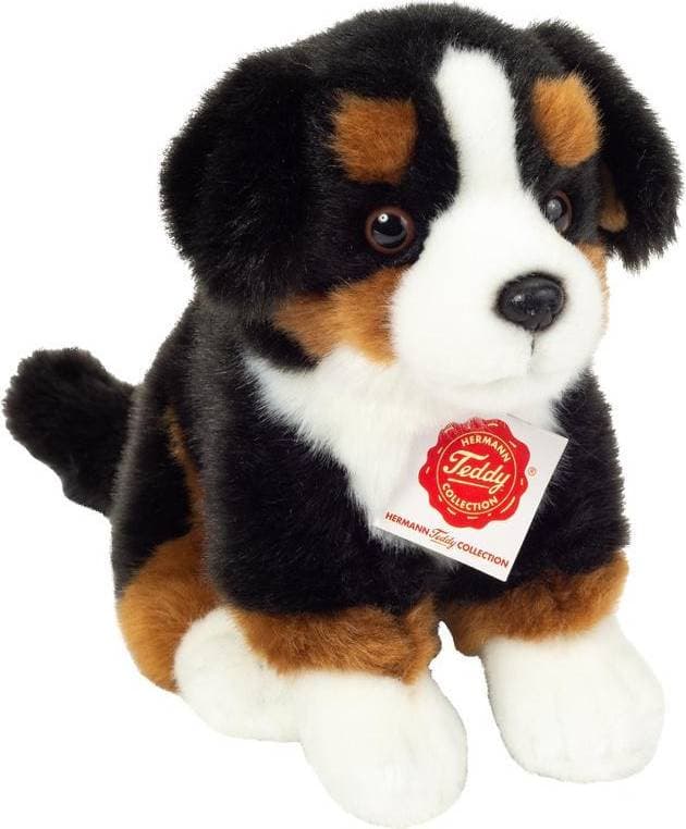 Hermann Teddy Sitting Bernese Mountain Dog 21 cm