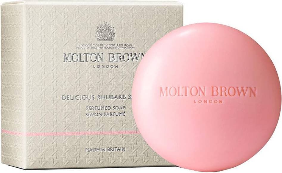Molton Brown Delicious Rhubarb & Rose Perfumed Soap 150g