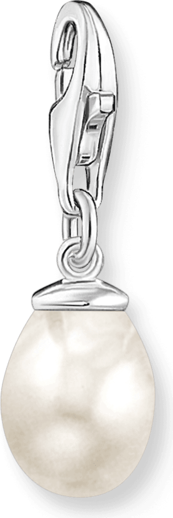 Thomas Sabo Charm Pendant - Silver/Pearl