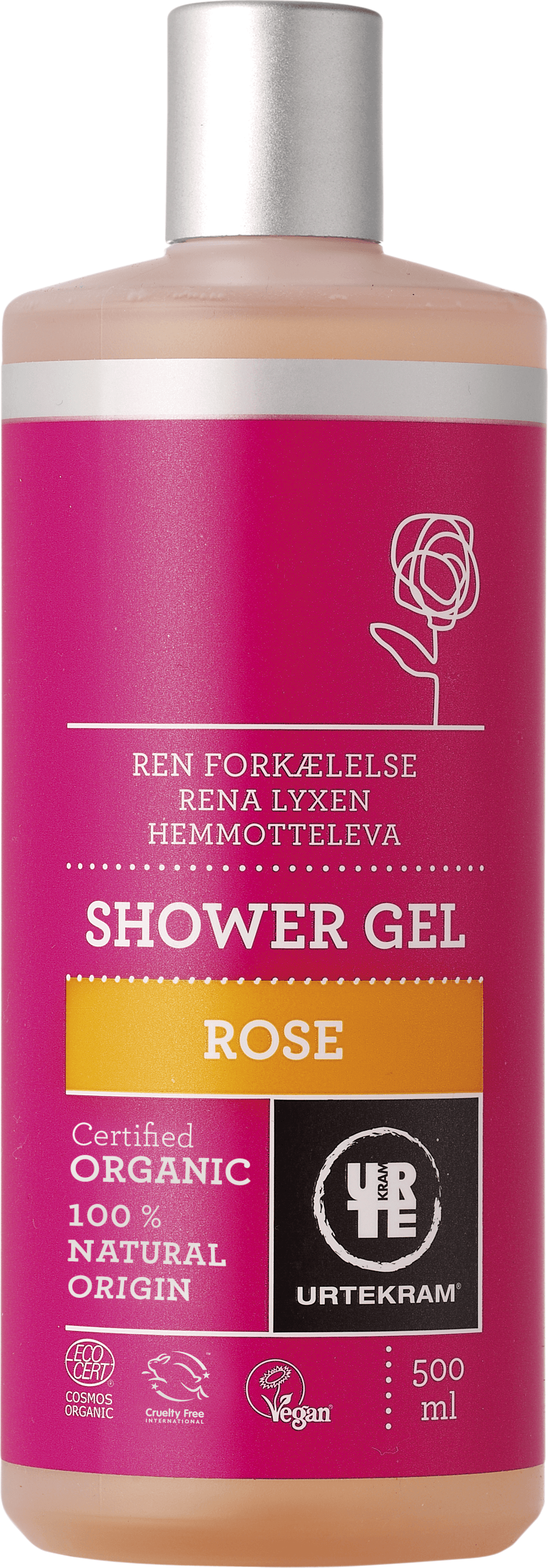 Urtekram Rose Shower Gel 500ml