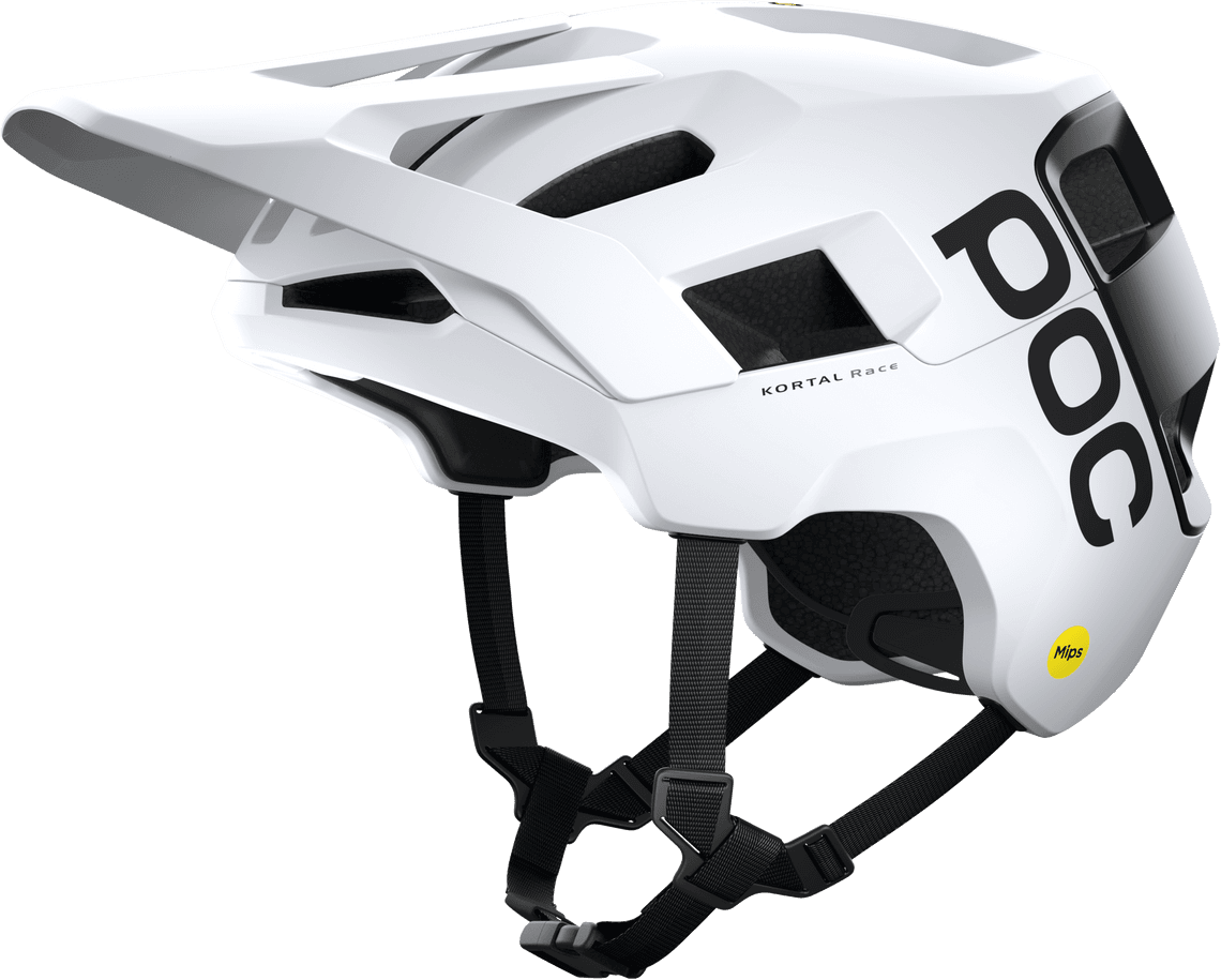 POC Kortal Race MIPS - Hydrogen White/Uranium Black Matt