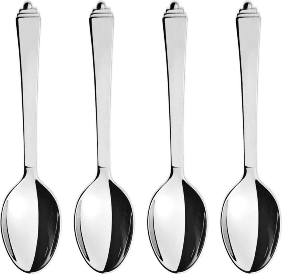 Georg Jensen Pyramid Dessertsked 16.7cm 4st