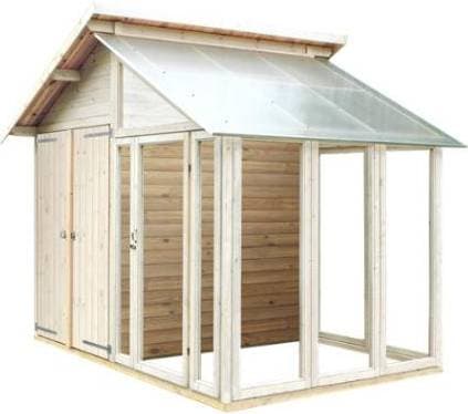 Plus Tool Room 6.6m² Aluminium Härdat glas