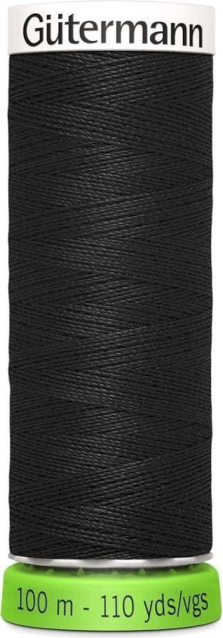 Gutermann rPET Sytråd 000 Svart