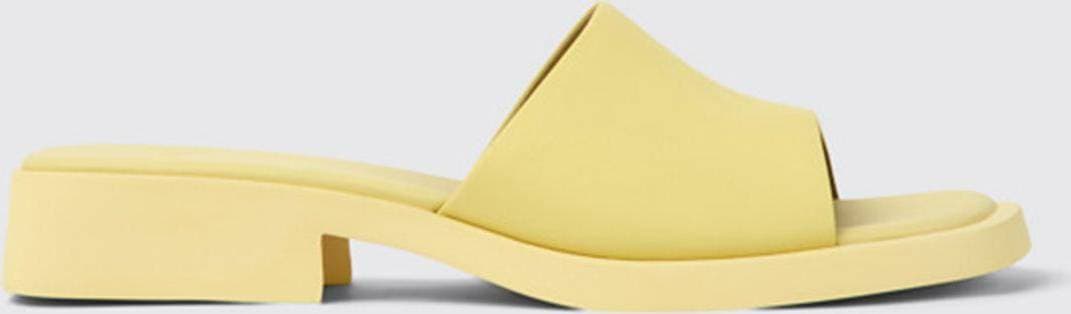Camper Dana Platt Sandal För Kvinnor - Lt Pastell Gul