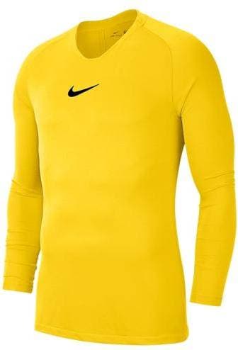 Nike Dri-FIT Park First Layer Men's Soccer Jersey - Tour Yellow/Black