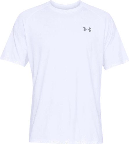 Under Armour Tech 2.0 Short Sleeve T-shirt Men - White / Overcast Gray