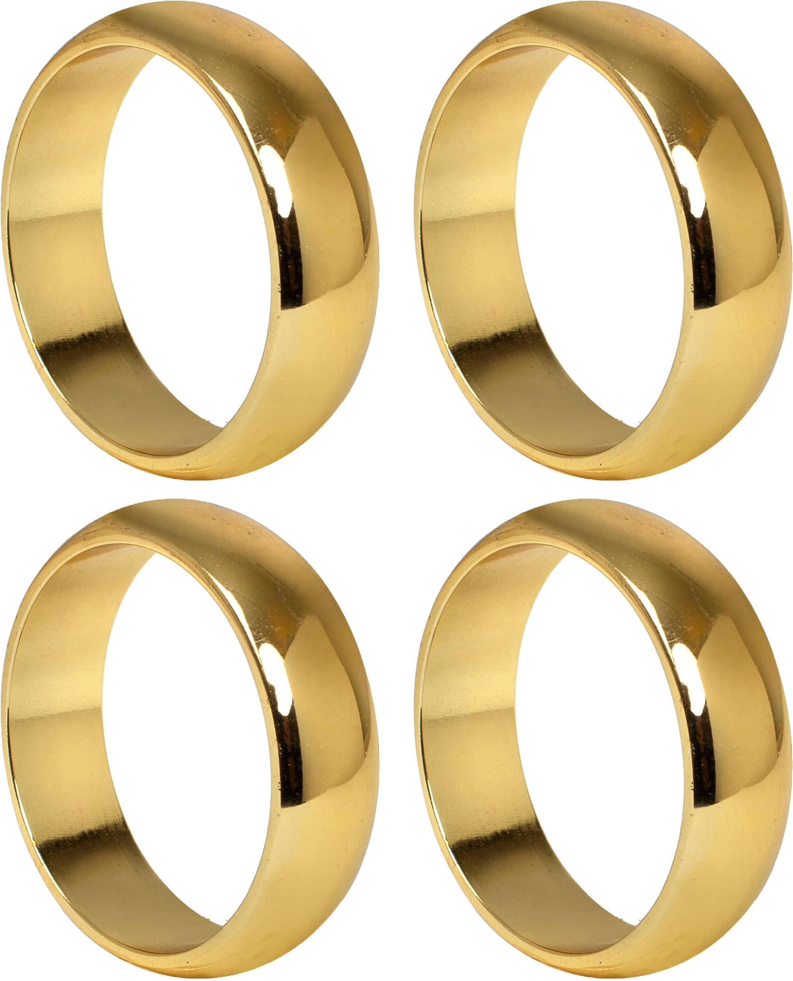 Himla Monaco Brass Servettring 4st