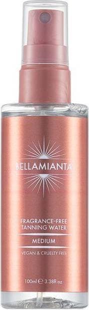 Bellamianta Fragrance Free Tanning Water Medium 100 ml 100ml