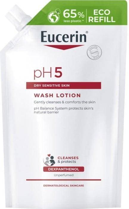 Eucerin pH5 Washlotion Unperfumed Refill 400ml