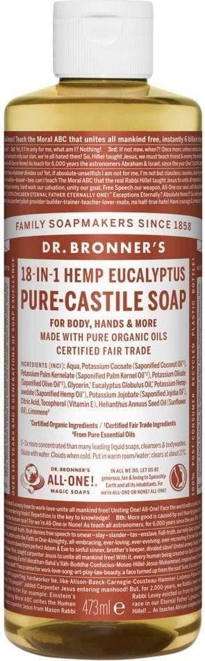 Dr. Bronners Pure-Castile Liquid Soap Eucalyptus 473ml