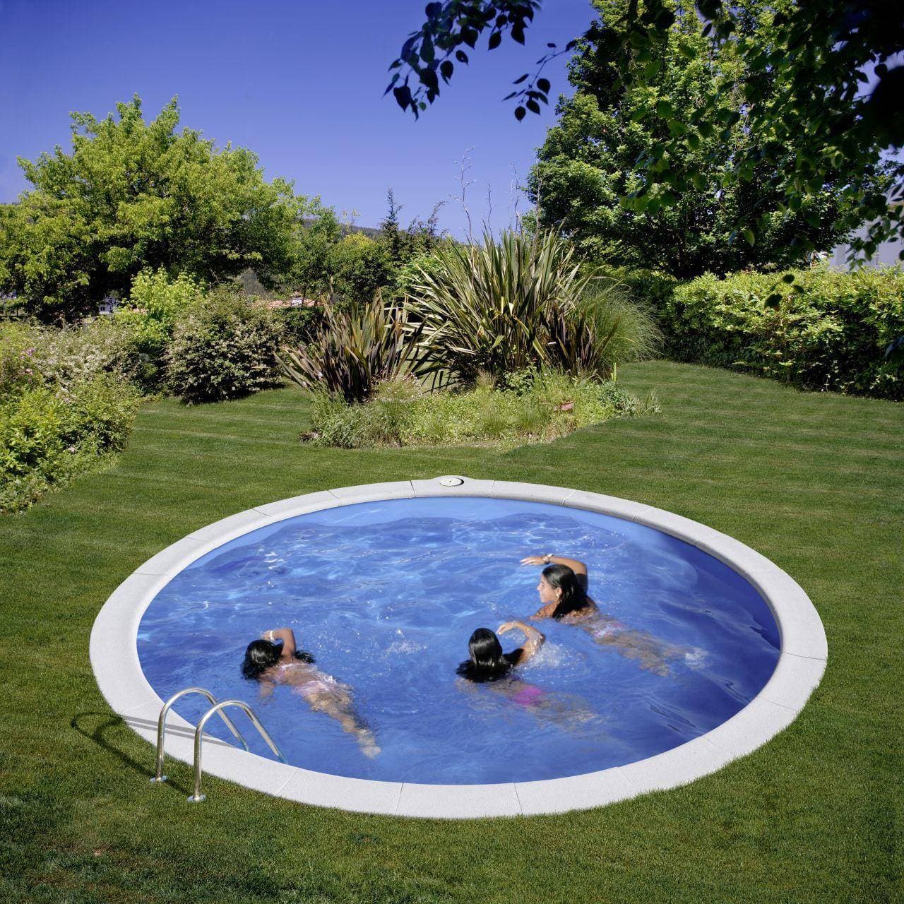 Gre Nedgrävd Pool Ø420x120cm Inkl Sandfiltersystem