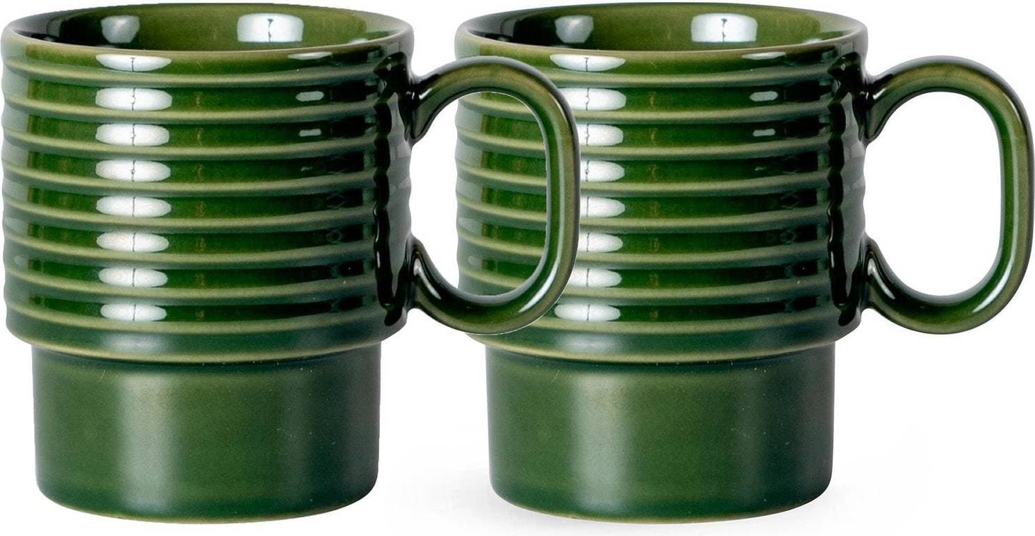 Sagaform Coffee & More Green Mugg 25cl 2st