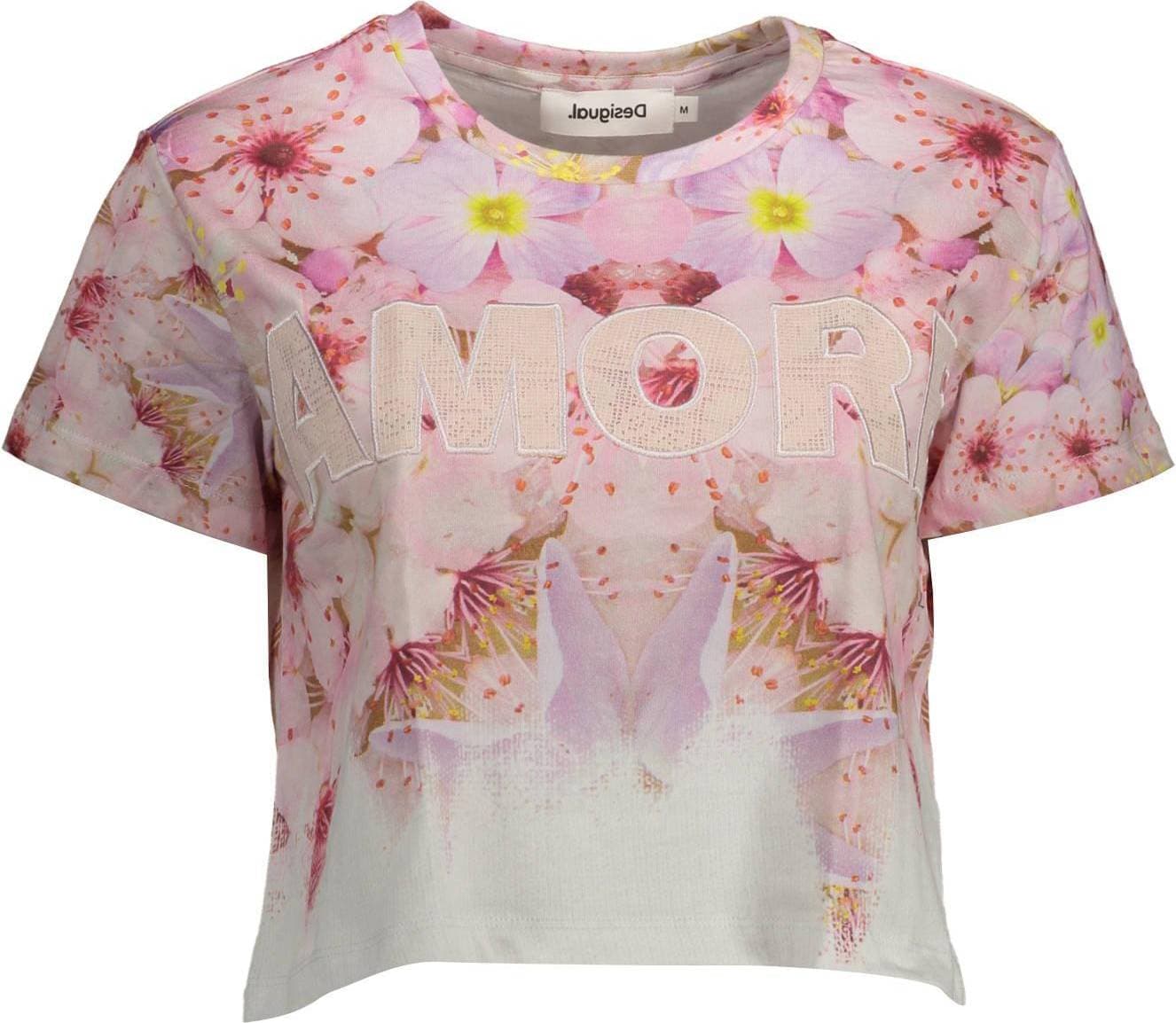 Desigual T-shirt för kvinnor Ts_Nashville, röd