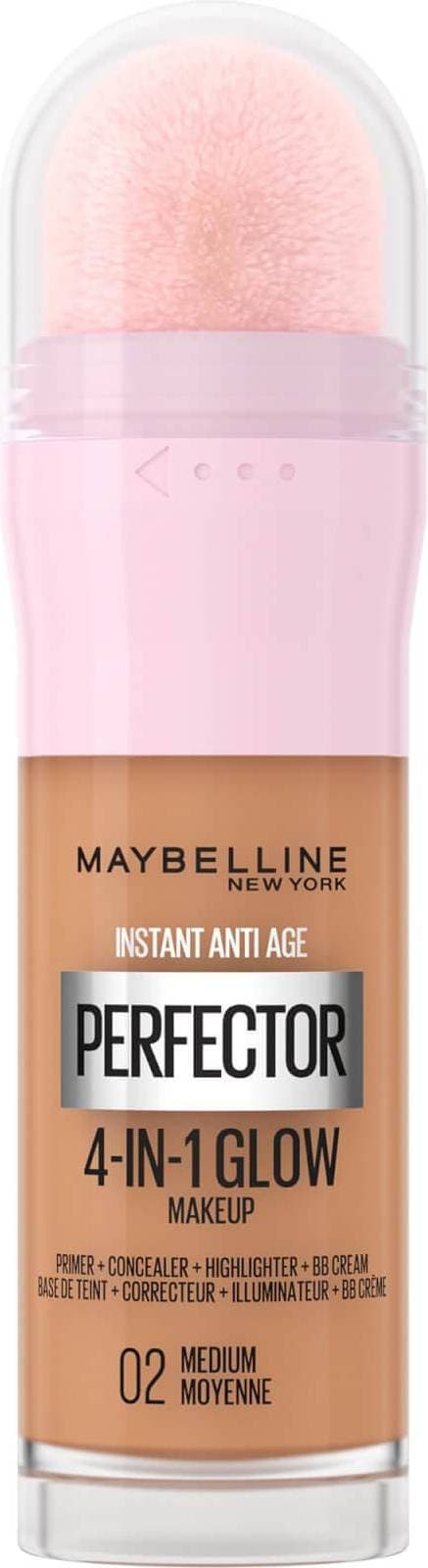 Maybelline Instant Age Rewind Perfector 4-In-1 Glow Makeup #02 Medium