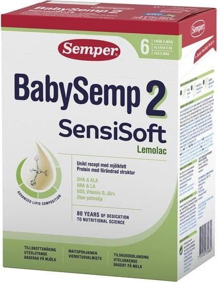 Semper BabySemp 2 SensiSoft Lemolac 700g