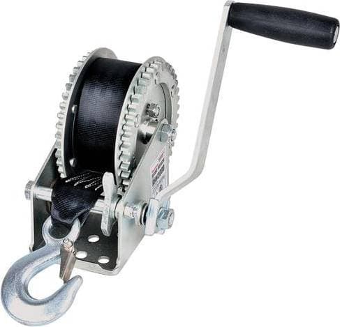 Rock Trailervinsch 908 kg Band Med Krok