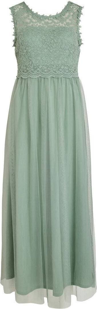 Vila Blonde Maxi Dress - Green Milieu