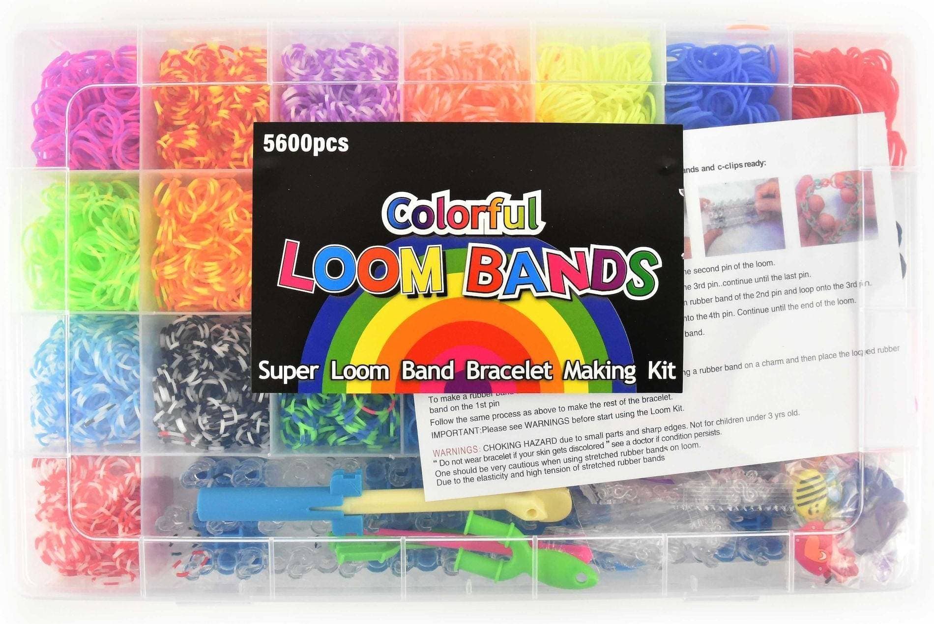 Robetoy Loom Bands 5600pcs
