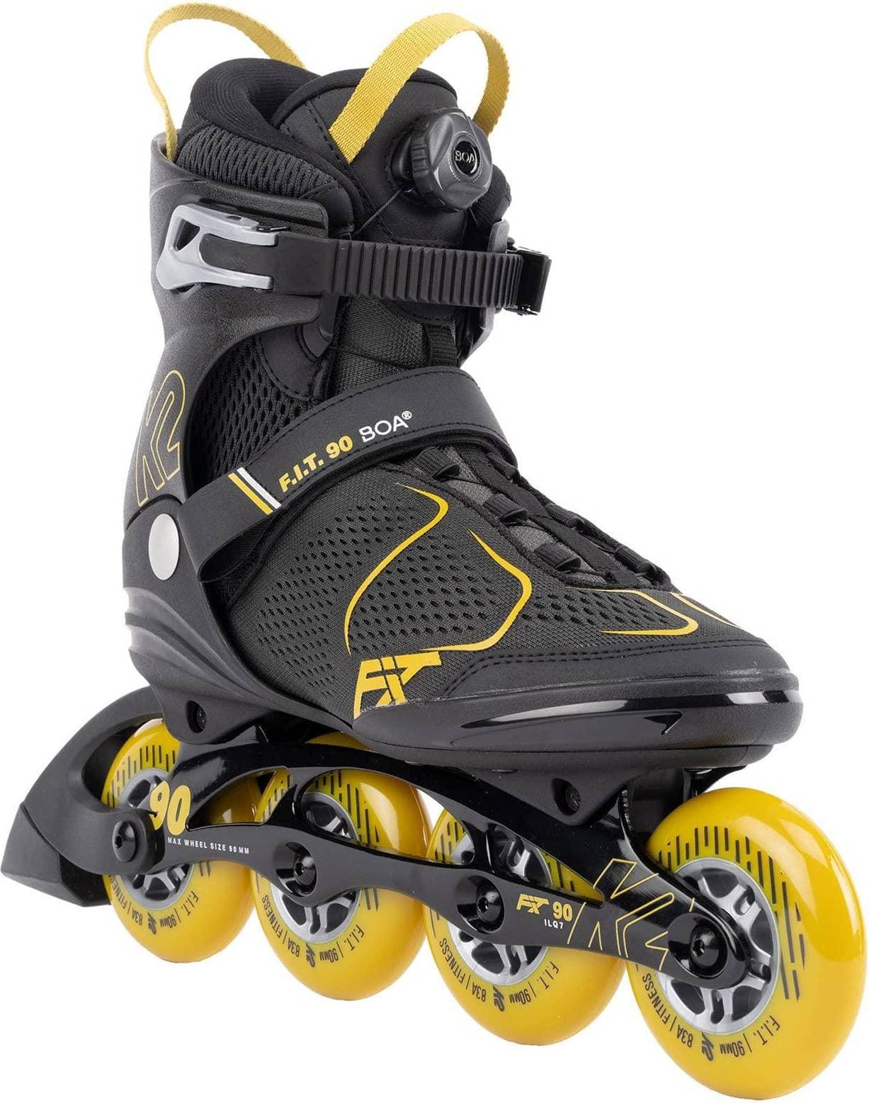 K2 F.I.T. 90 Boa Inlines Grey Mustard