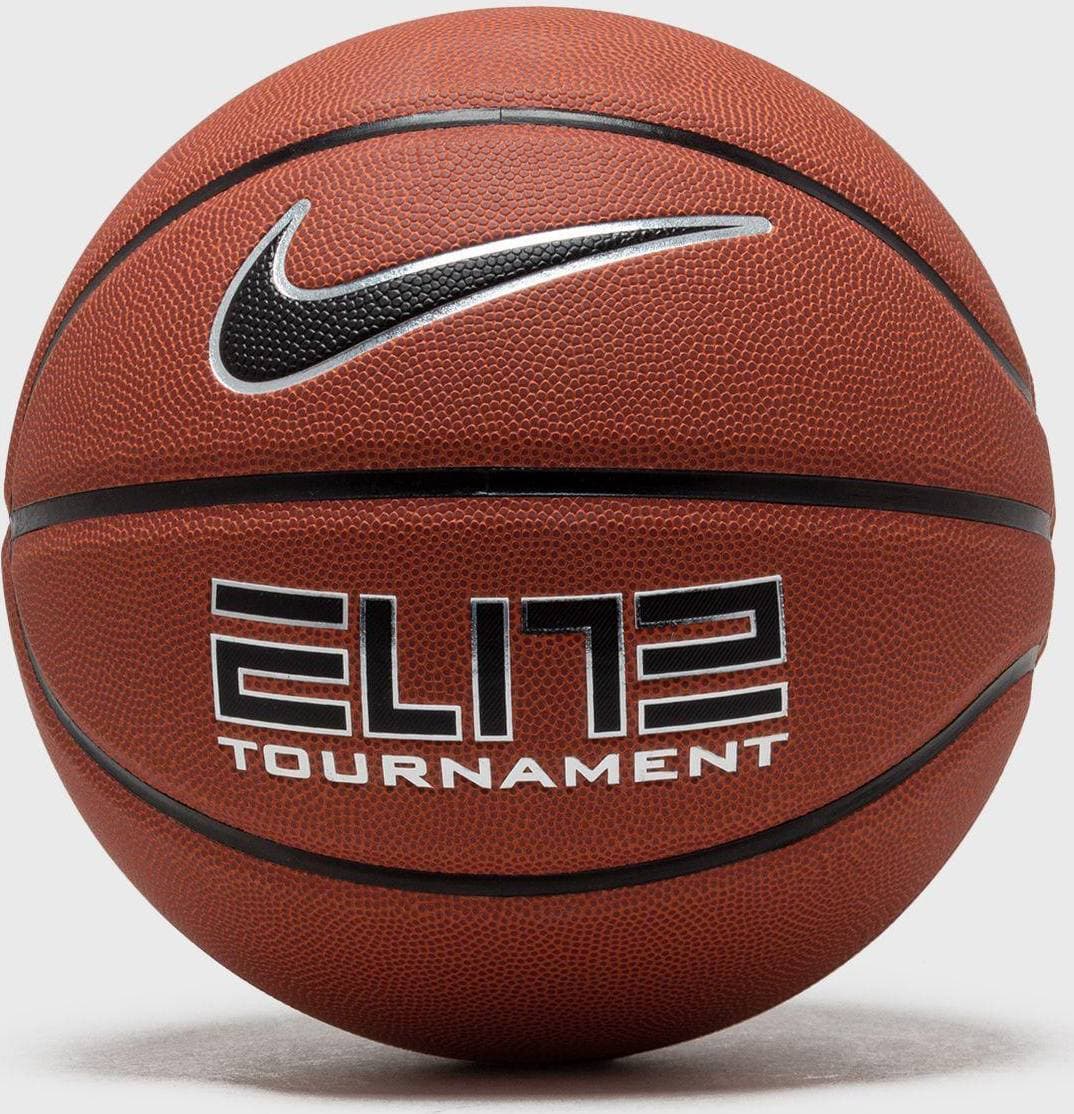 Nike Elite Tournament Basketboll Unisex - Amber/Black/Metallic Silver