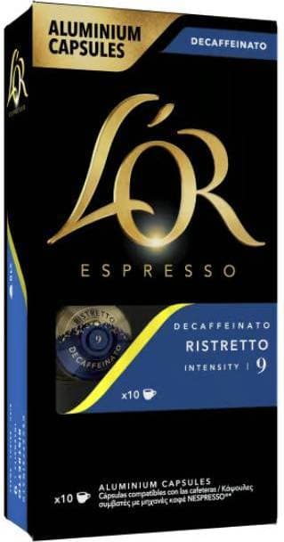 L'OR Decaffeinato Ristretto 10st