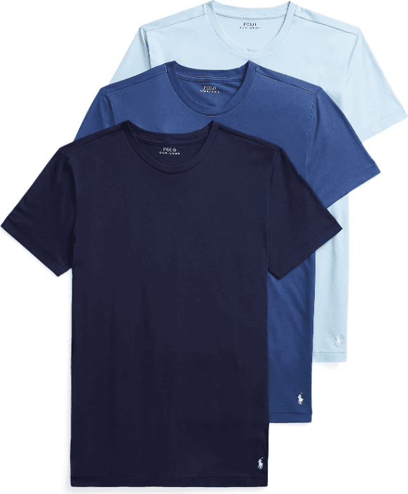 Polo Ralph Lauren Jersey T-shirt 3-pack - Midnight blue