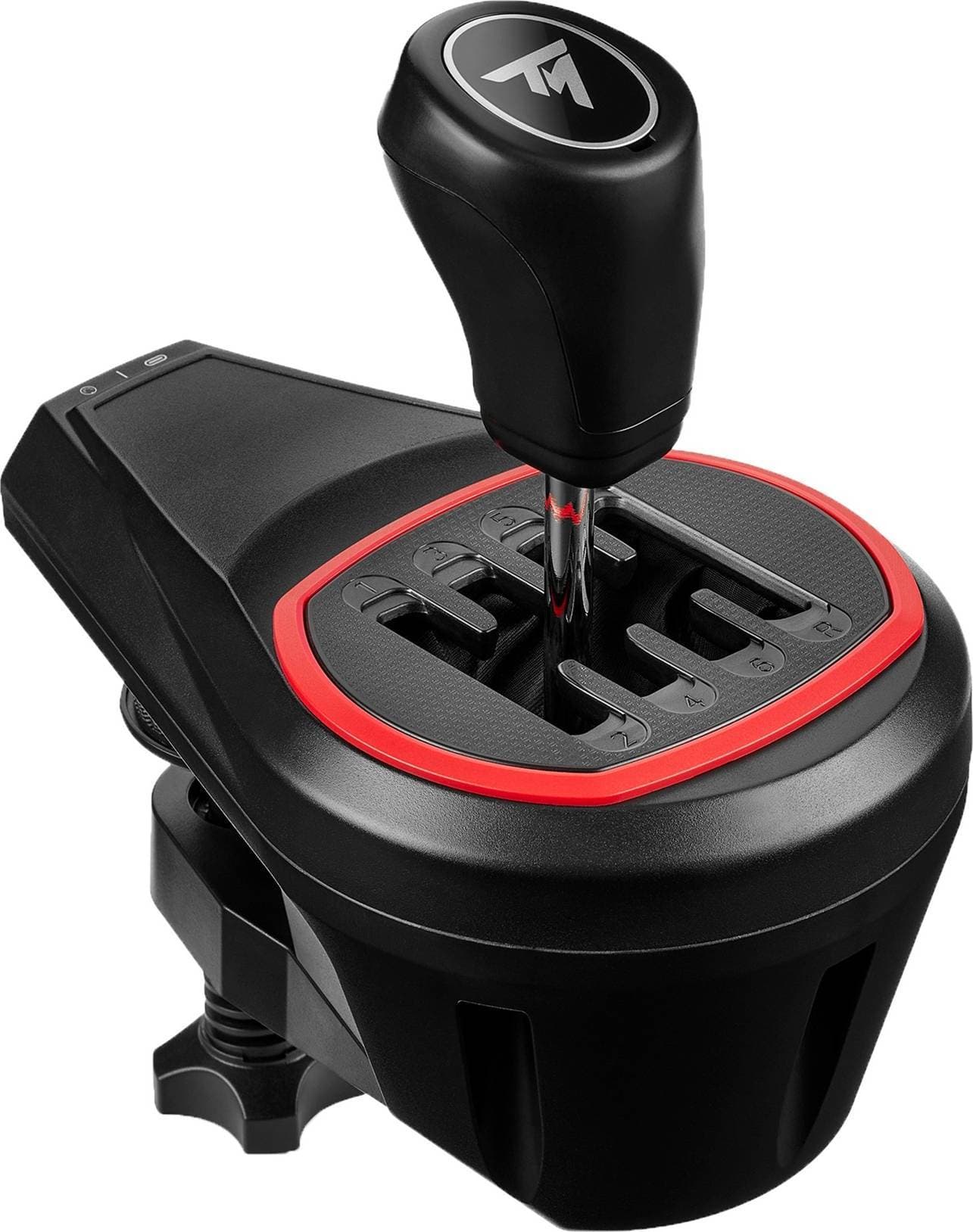 Thrustmaster TH8S Shifter Add-On, Åttaväxlad Växelspak för Racingrattar, Kompatibel med PlayStation, Xbox och PC CD-ROM