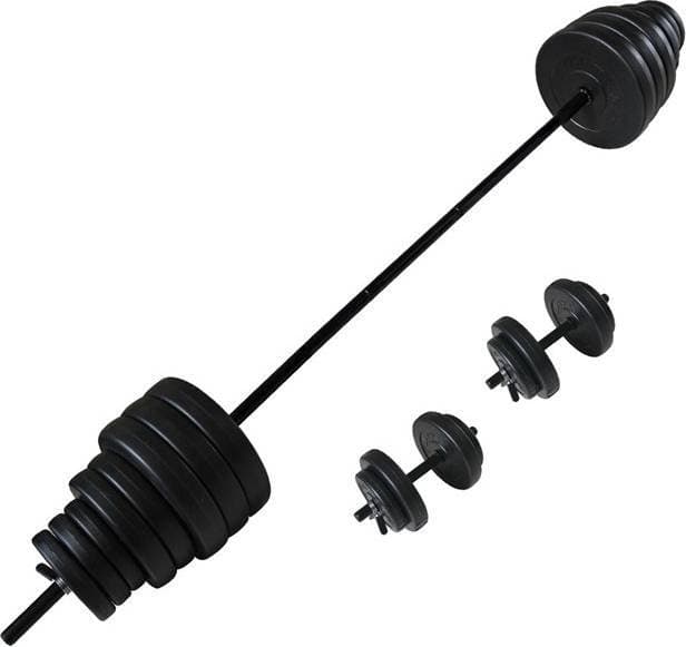Tunturi Barbell/Dumbbell Set 50Kg