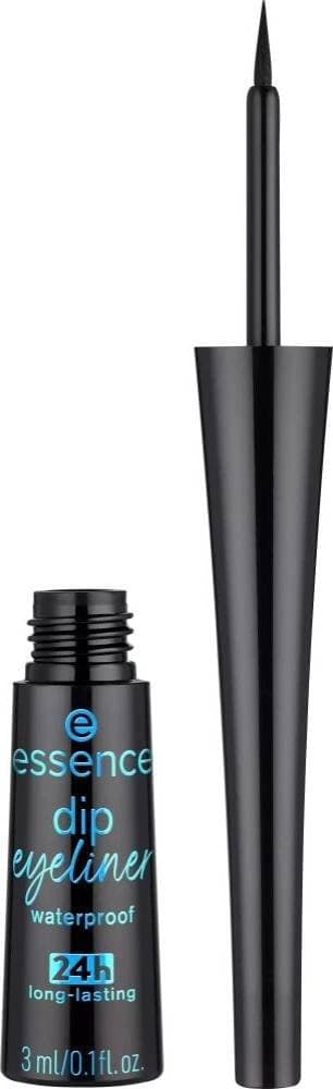 Essence Dip Eyeliner Waterproof 24H Long-Lasting 01 Black 3 ml