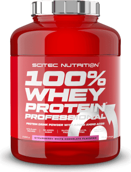 Scitec Nutrition 100% Whey Protein Professional Strawberry White Chocolate 2350g