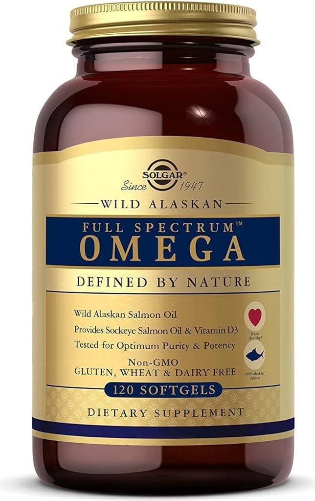 Solgar Wild Alaskan Full Spectrum Omega Softgels 120 st